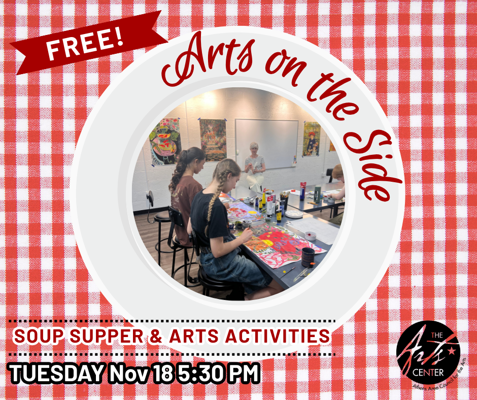 Event Promo Photo For "Arts on the Side" Free Meal & Arts Activities