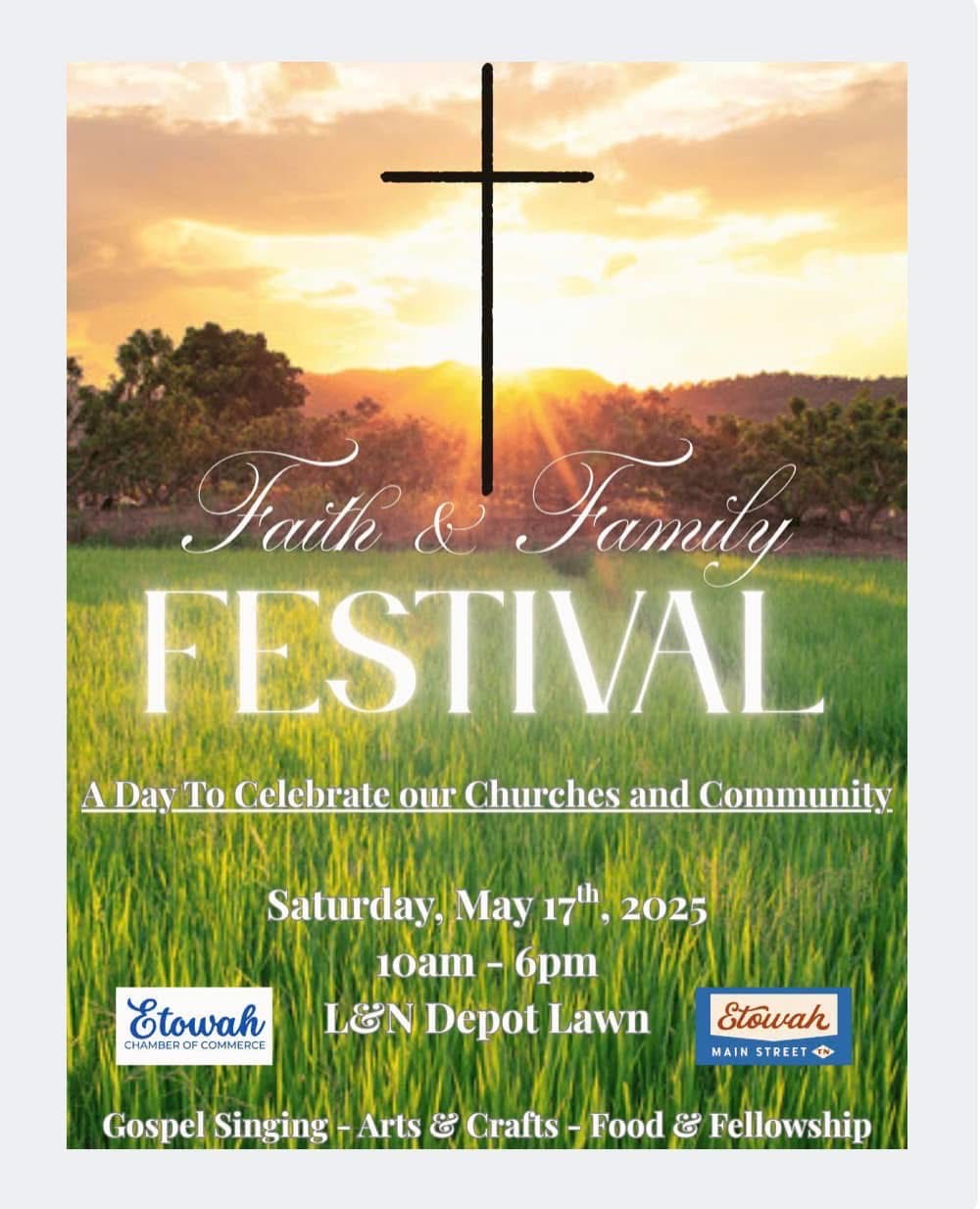 Event Promo Photo For Faith & Family Festival