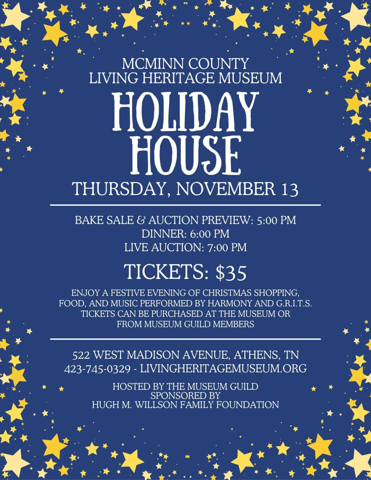 Event Promo Photo For Holiday House