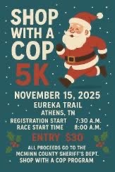 Event Promo Photo For Shop with a Cop 5K & 1 Mile Fun Run