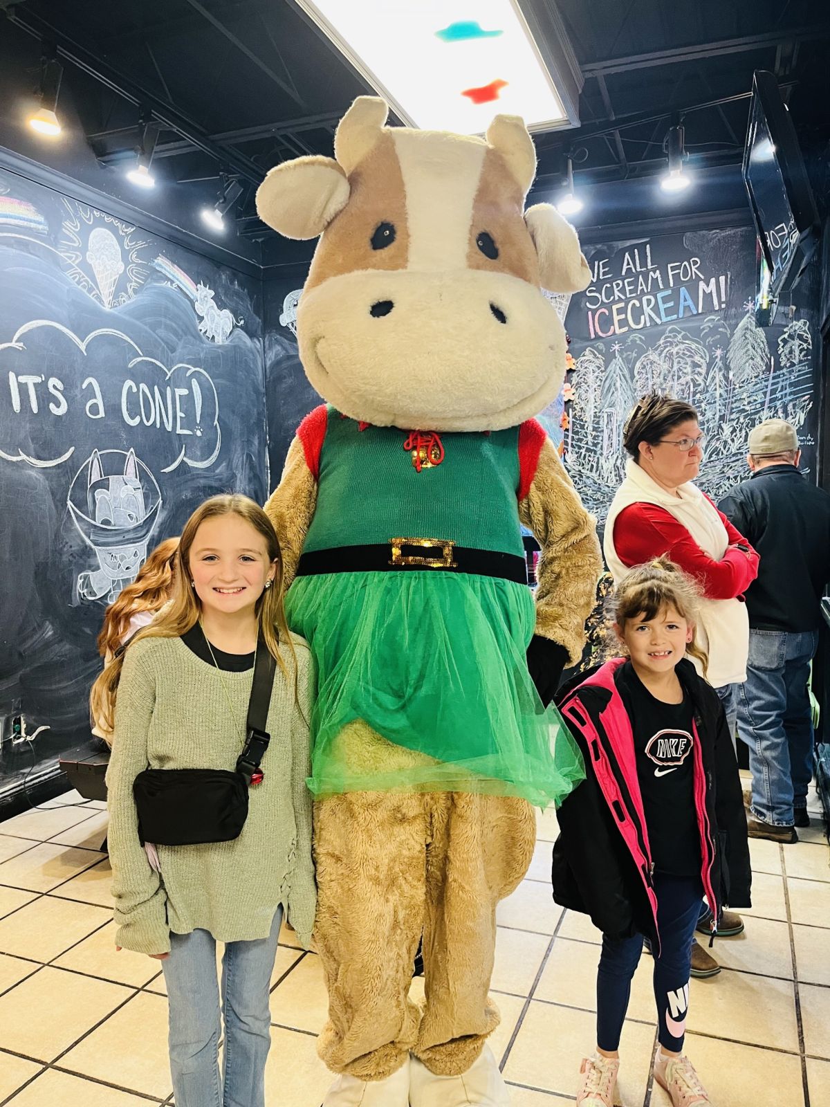 Event Promo Photo For Milk & Cookies with Maggie & Santa