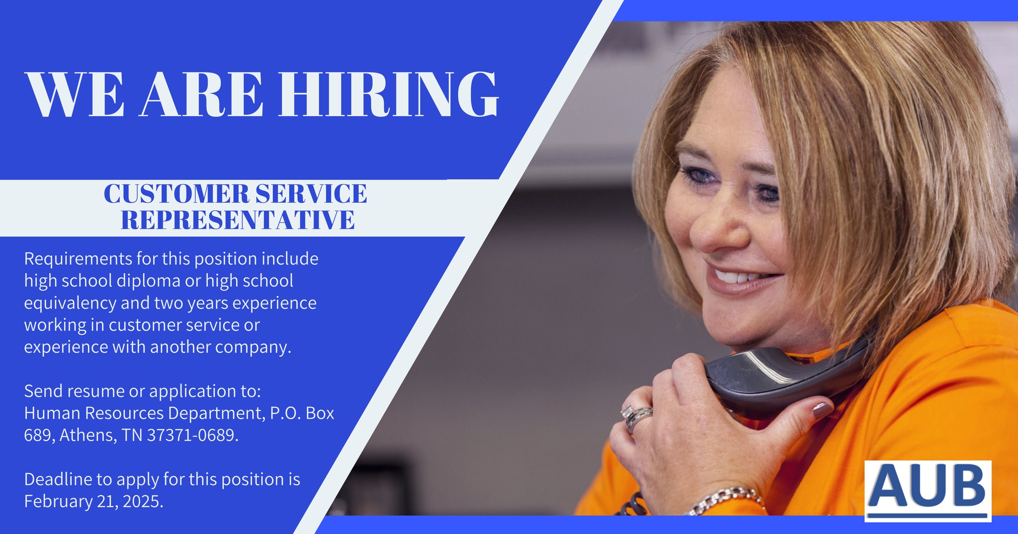Customer Service Representative