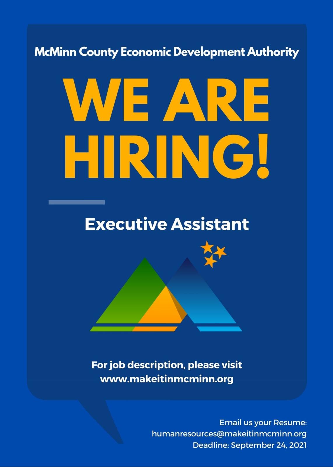 EDA Searching for Executive Assistant Main Photo