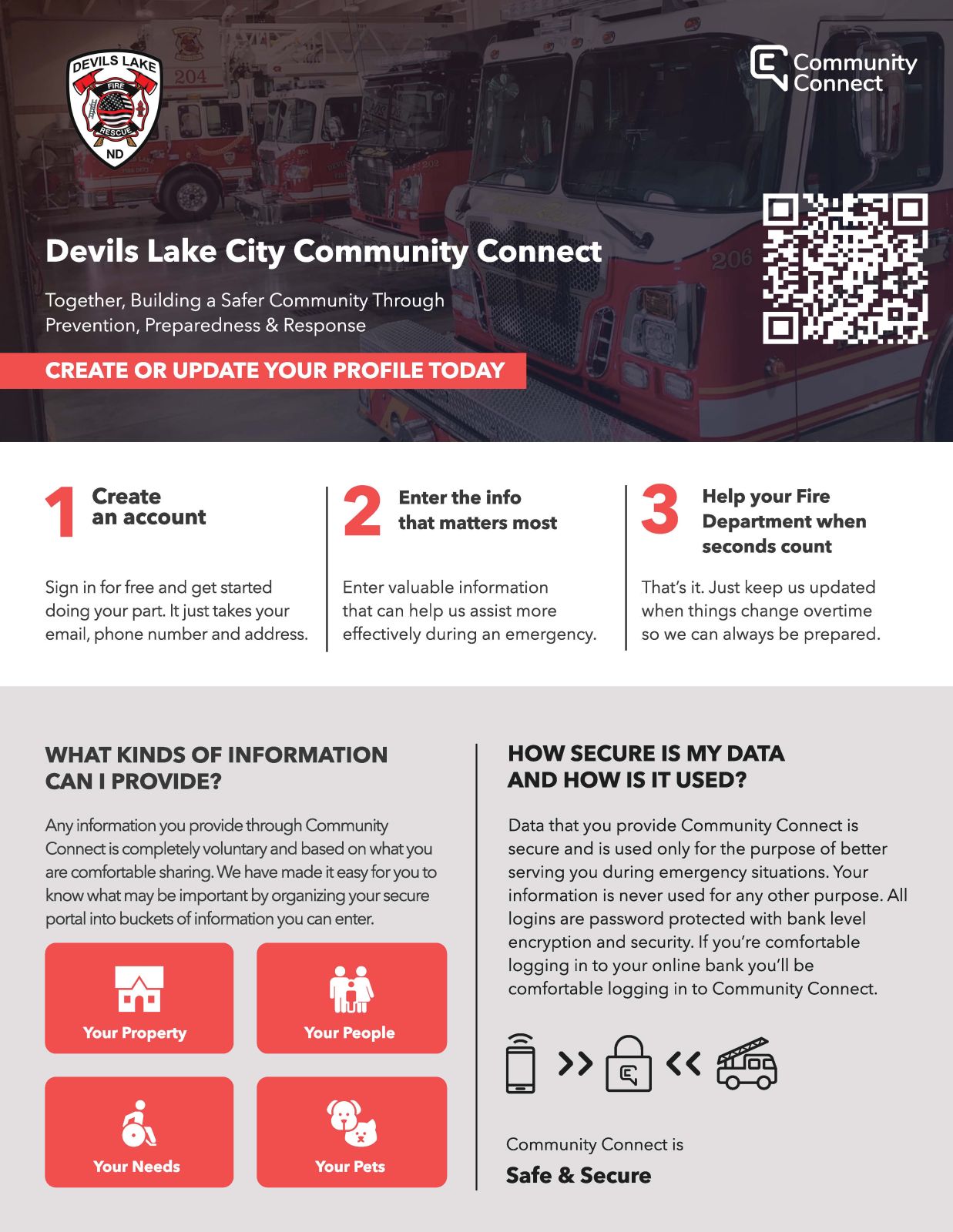 Community Connect flyer