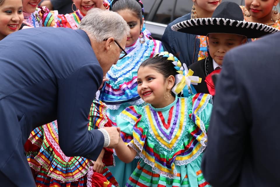 Click the Latino Civic & Cultural Center in Downtown Burien; Where Art Meets Civic Engagement Slide Photo to Open