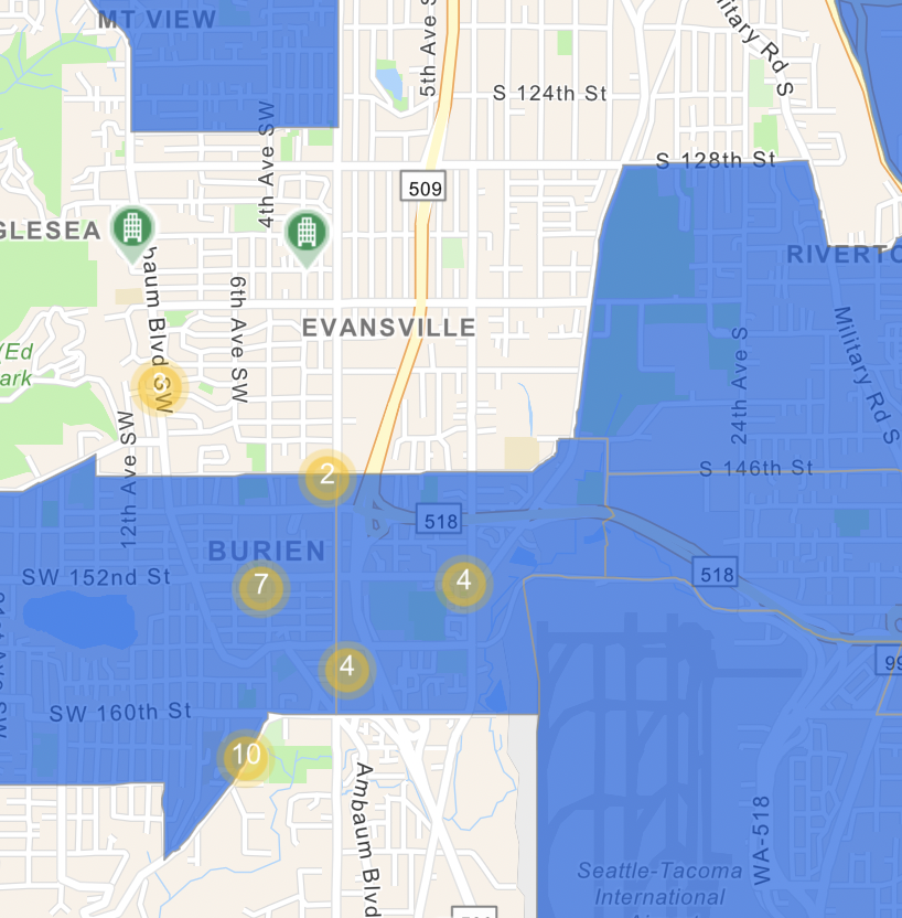 opportunity zone map