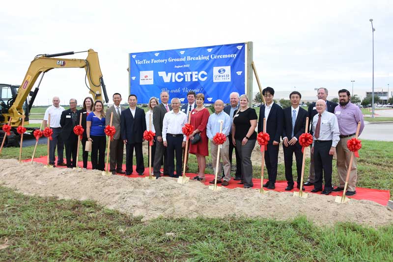 VicTec groundbreaking event