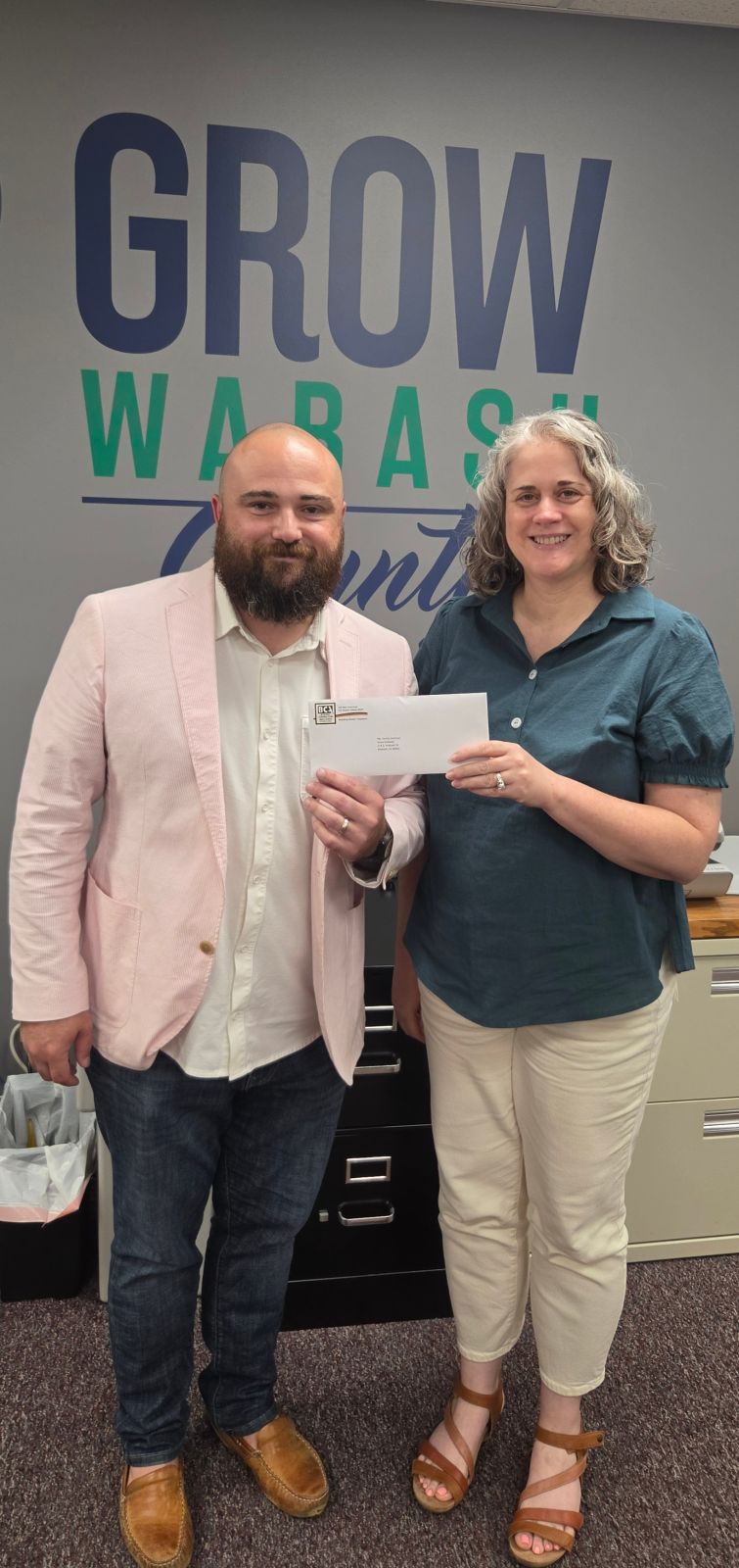 Photo includes: Anton King (BCA Economic Development Committee) and Cathy Wright (GWC Strategic Initiatives Manager)