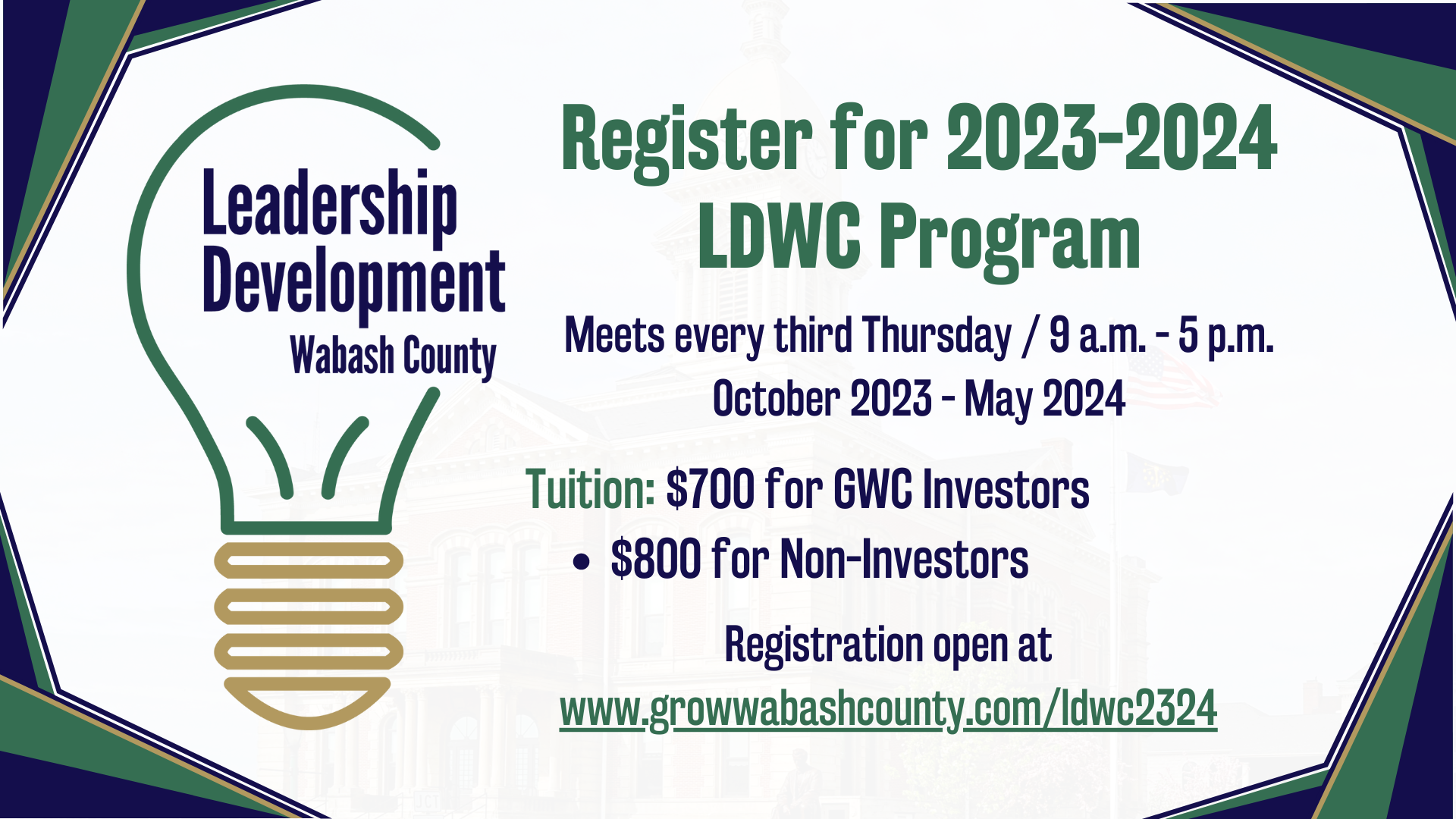 Registration open for Leadership Development 2023 - 2024 cohort main photo