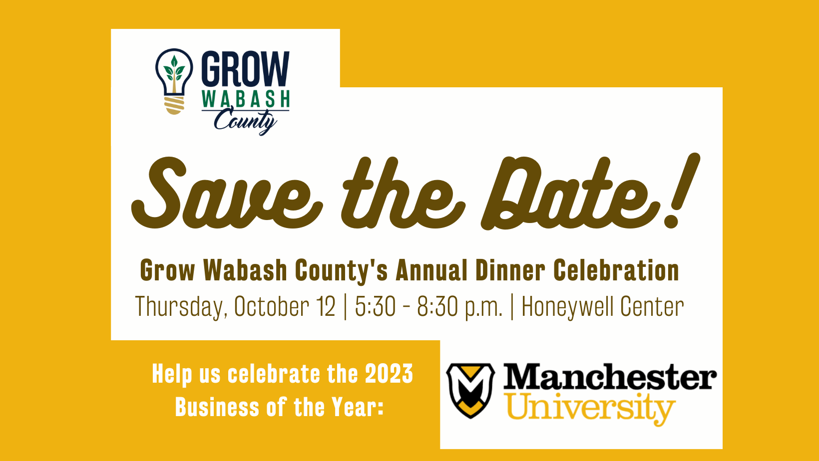 Manchester University to be recognized as 2023 Business of the Year Main Photo