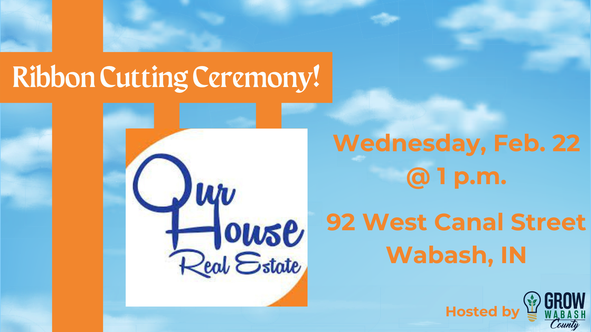 Our House Real Estate celebrates new home in downtown Wabash Main Photo