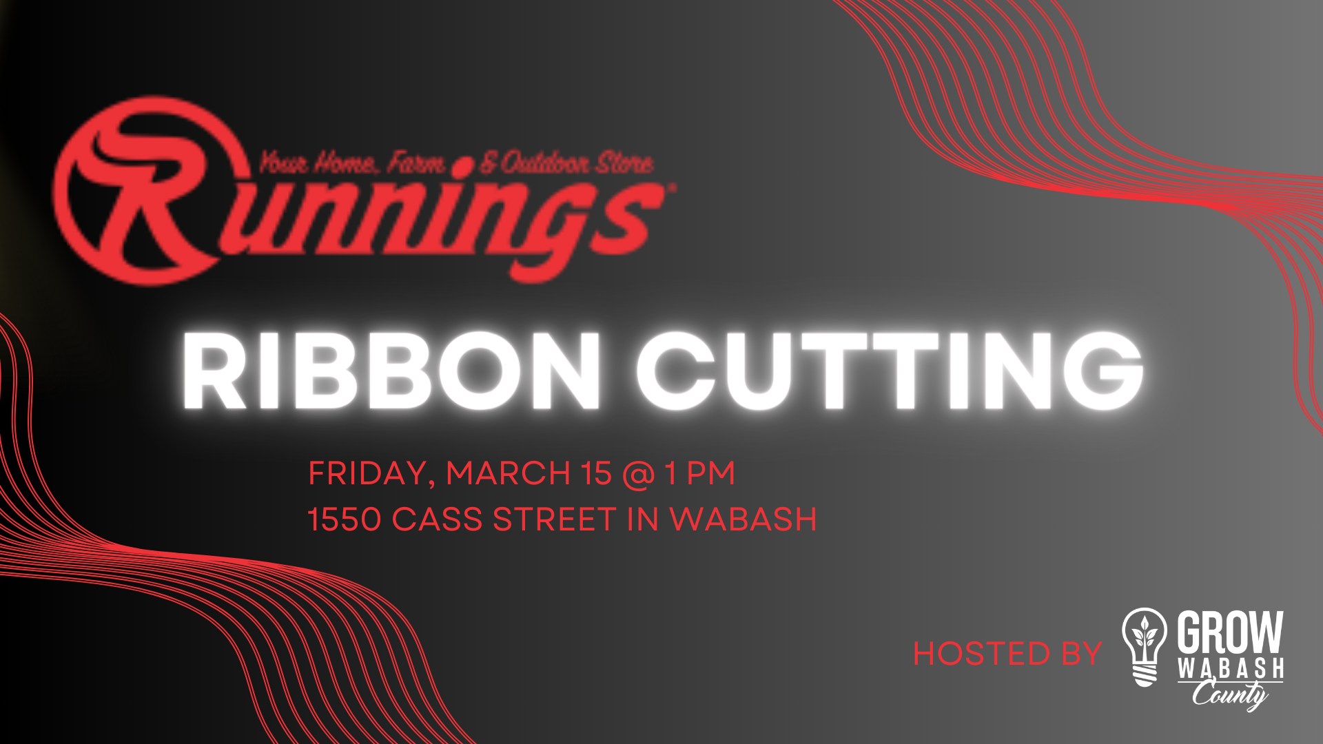 Grow Wabash County to host ribbon cutting for Runnings store opening Photo