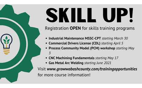 New Skills Training Programs Open to Wabash County Workforce Photo