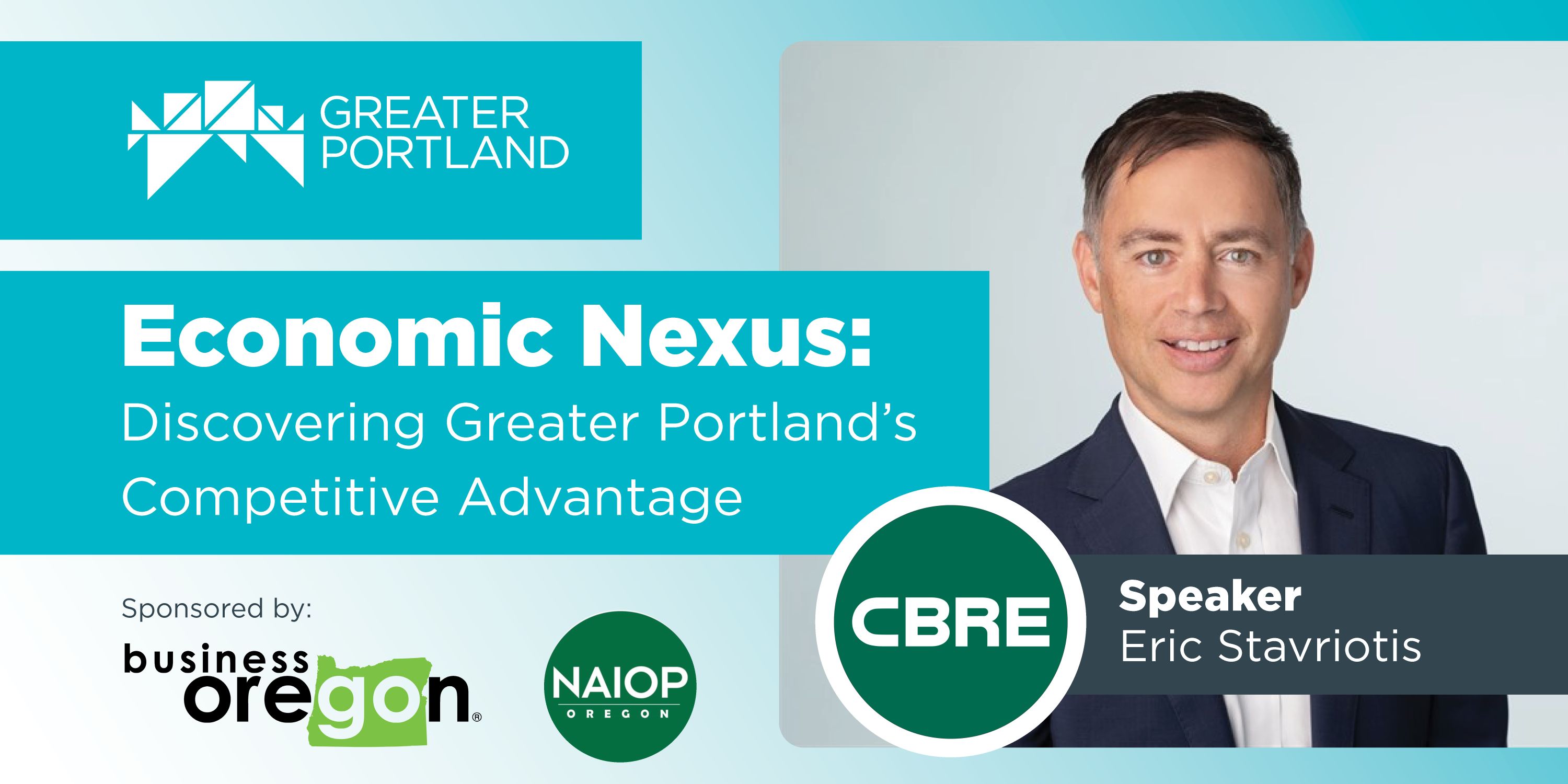 Event Promo Photo For Economic Nexus: Discovering Greater Portland's Competitive Advantage
