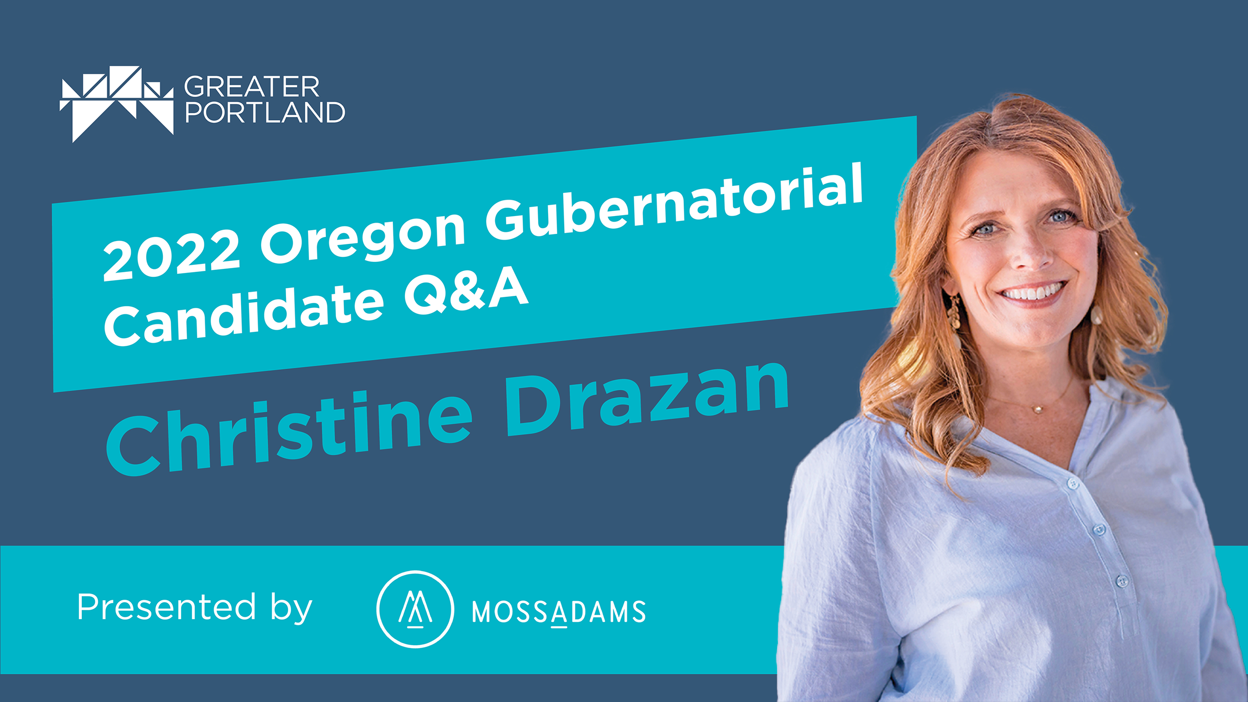 Christine Drazan talks political leverage, repealing Measure 110 and business recruitment in Q&A with Greater Portland Inc Photo