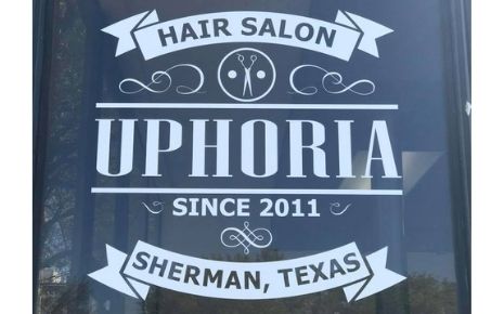 Uphoria Hair lab- Barber's Logo