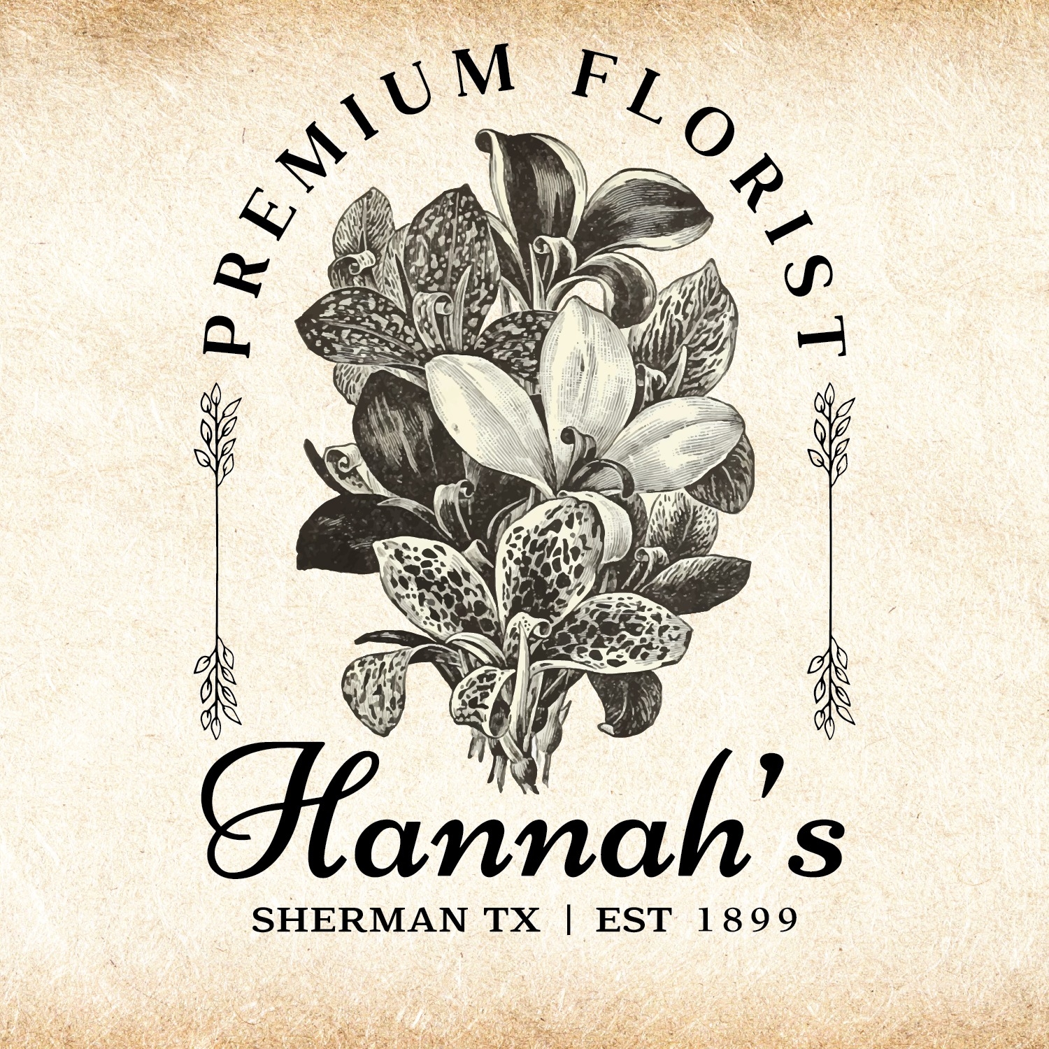 Hannah's Florist's Logo