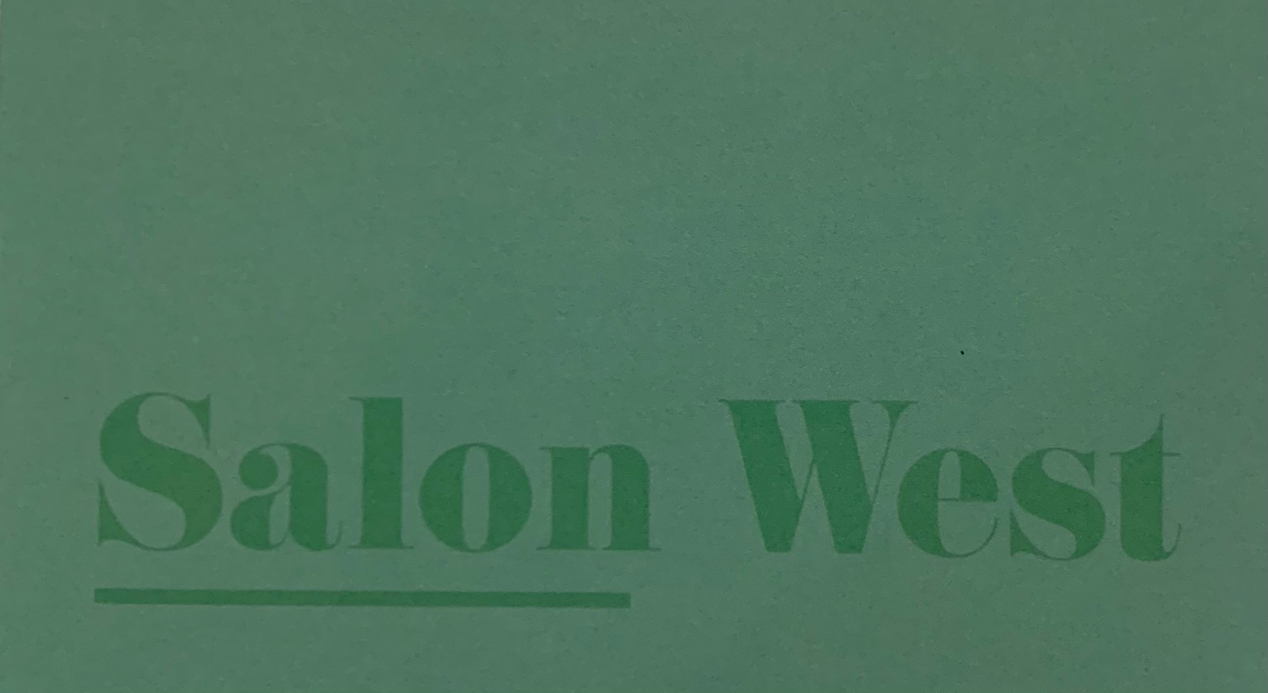 Salon West's Logo