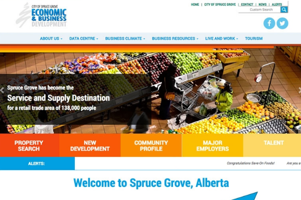 Website Showcases Spruce Grove’s Business Assets Main Photo
