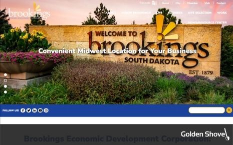 Click the Brookings Economic Development Corporation Launches New Website to Showcase Economic Opportunities Slide Photo to Open