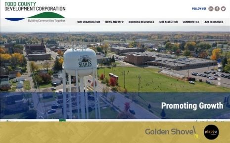 Todd County Development Corporation Redesigned Website to Continue “Building Communities Together” Main Photo