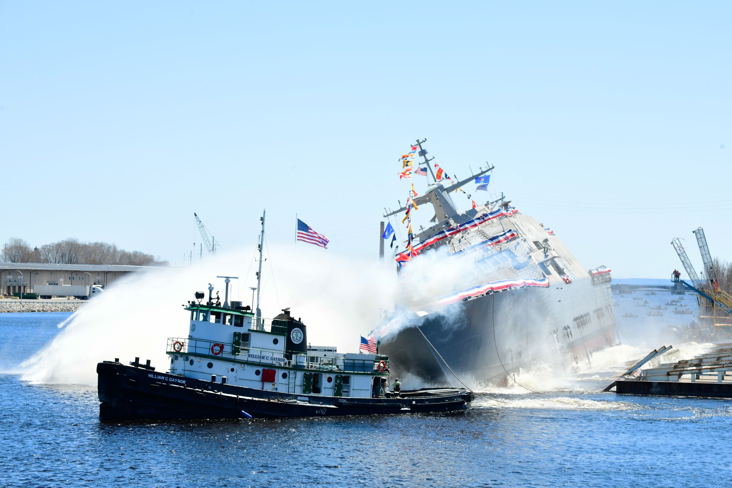 Click the USS Beloit Steams Toward Commissioning: A Moment of Pride for Beloit Slide Photo to Open