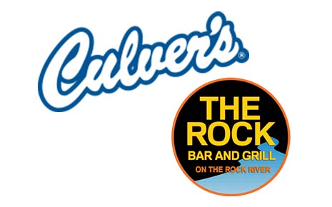 Main Logo for Culver's and The Rock