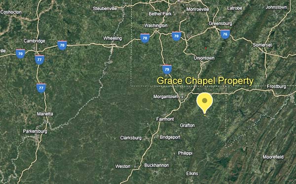 Grace Chapel Property in Kingwood, WV, is Ideal for Manufacturing and Retail Businesses Photo - Click Here to See