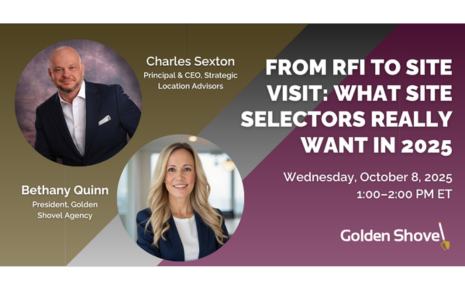 Click the What Site Consultants Need to Put Your Community on the Short List Slide Photo to Open