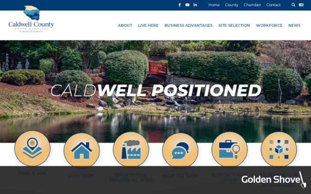 Caldwell County Economic Development (NC) Launches New Website Full of Information to the Public Main Photo