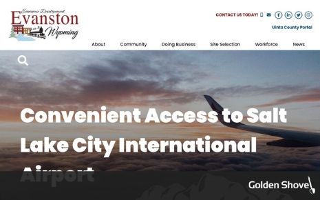 City of Evanston, WY Launches Redesigned Website Photo