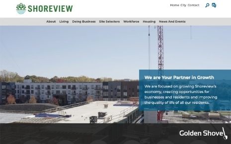 City of Shoreview Launches Newly Redesigned Website Main Photo