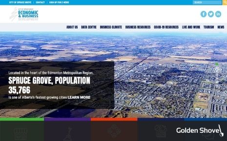 City of Spruce Grove Launches Redesigned Website Main Photo