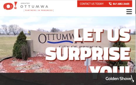 Greater Ottumwa Partners in Progress Unveils Sleek Redesigned Website Main Photo