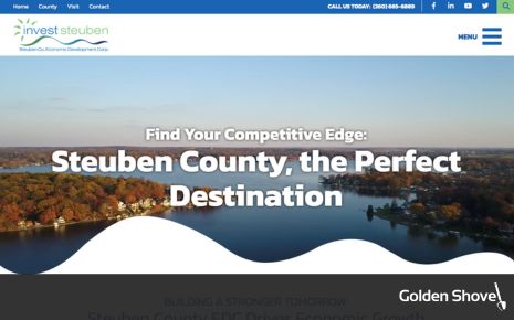 Steuben County Economic Development Corporation Unveils Cutting-Edge Website, Delivering an Outstanding User Experience for Businesses and Investors Main Photo