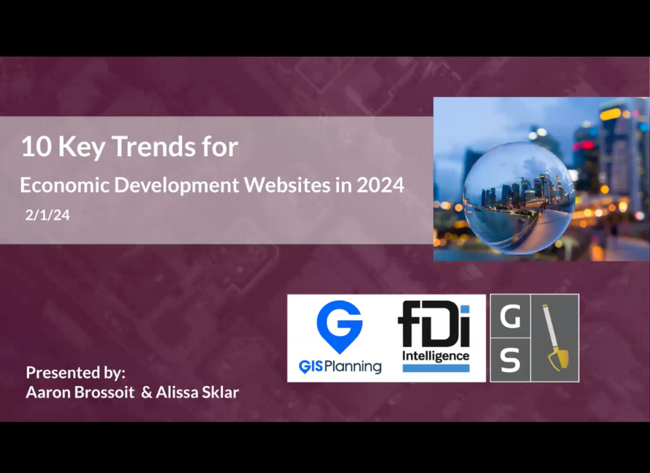 Thumbnail for 10 Key Trends for Economic Development Websites 2024