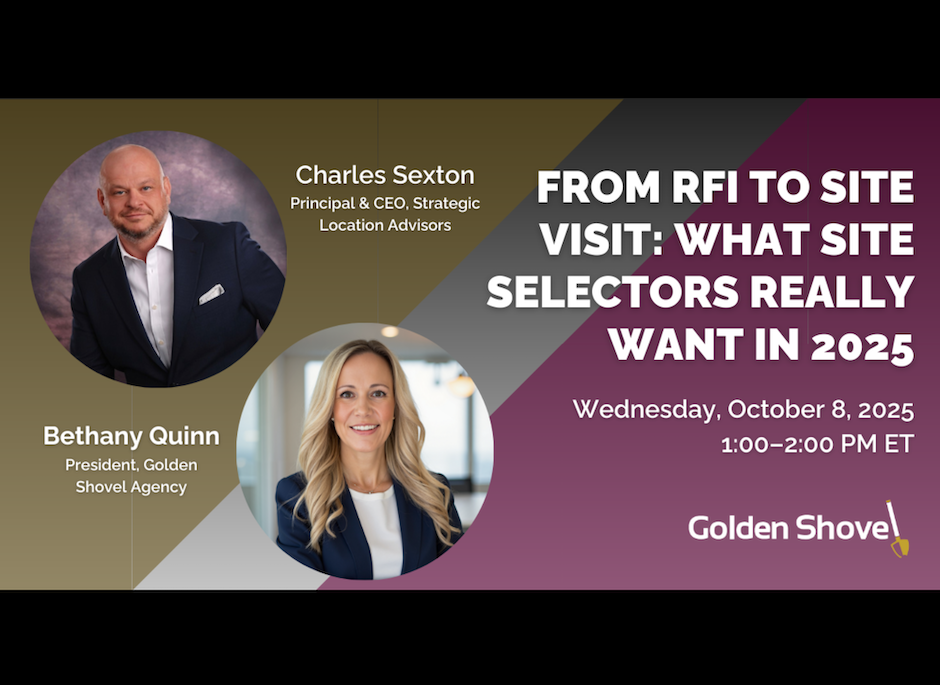 Thumbnail for From RFI to Site Visit: What Site Selectors Really Want in 2025