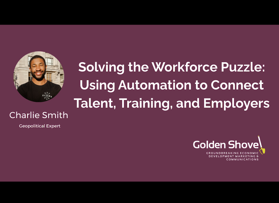 Thumbnail for Solving the Workforce Puzzle: Using Automation to Connect Talent, Training, and Employers