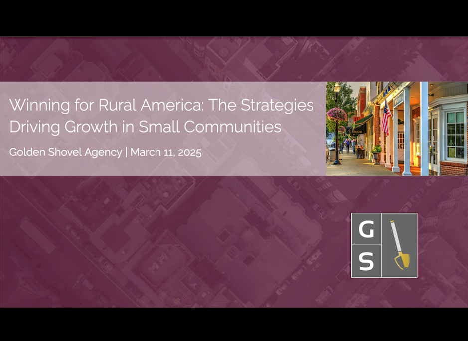 Thumbnail for Winning for Rural America: The Strategies Driving Growth in Small Communities