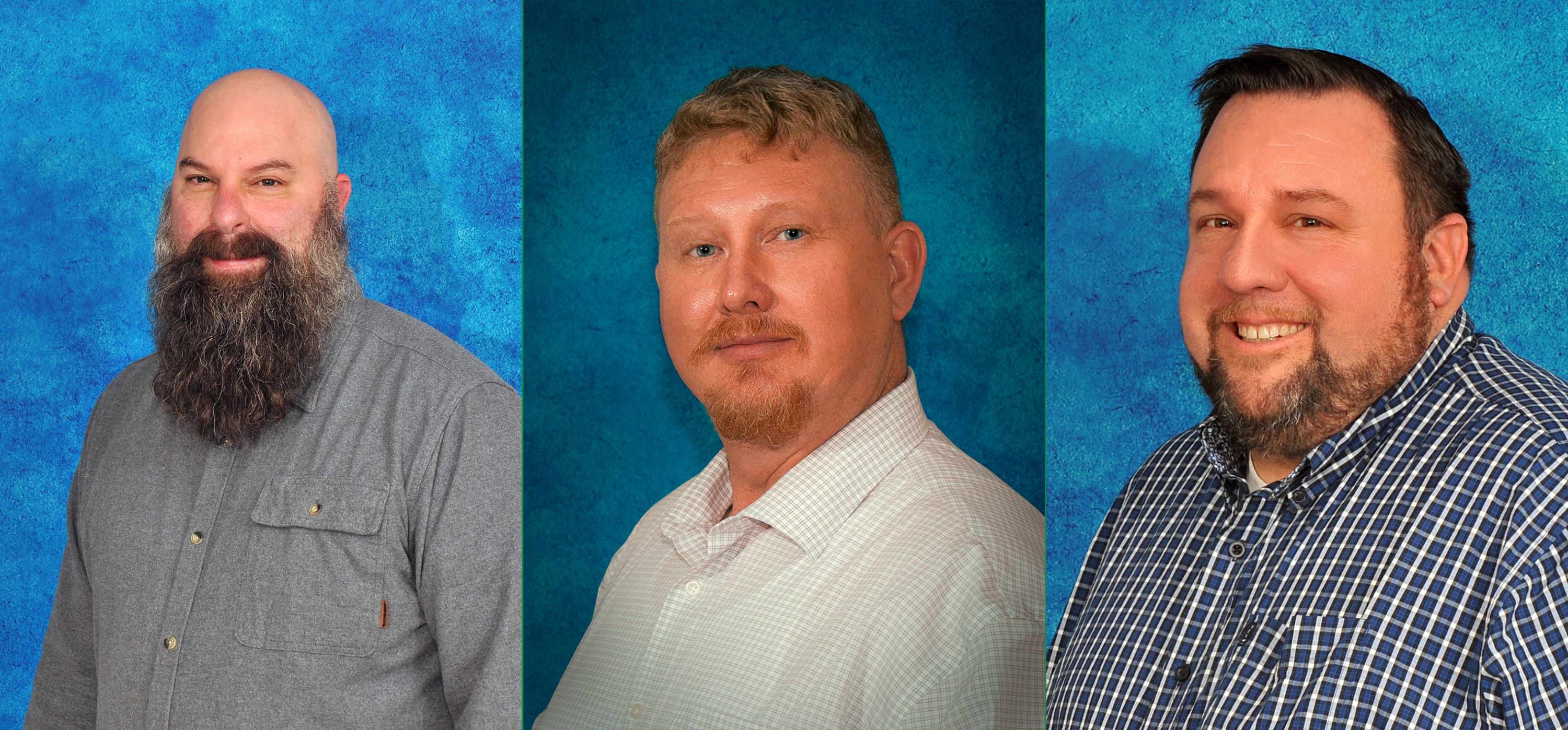 Click the Three Commissioners, One Shared Vision: Serving Wayne County slide photo to open