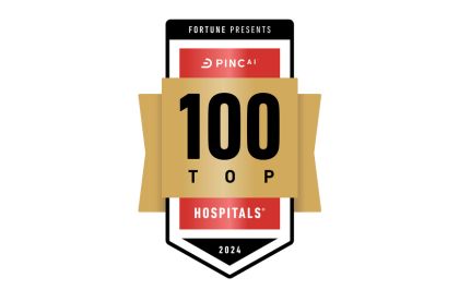 Click the Wooster Community Hospital Named One of the Nation’s 100 Top Hospitals®  by Fortune and Premier’s PINC AITM Slide Photo to Open