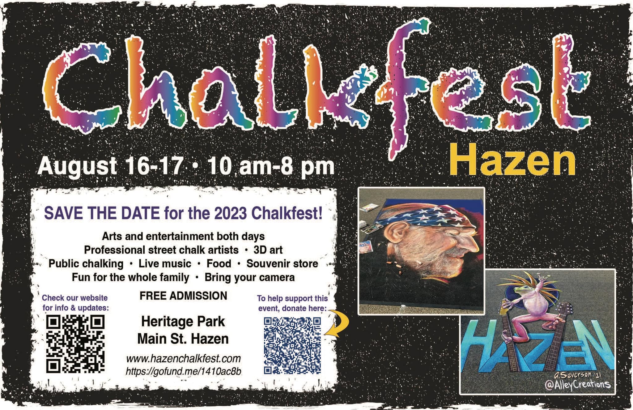 Event Promo Photo For Chalkfest