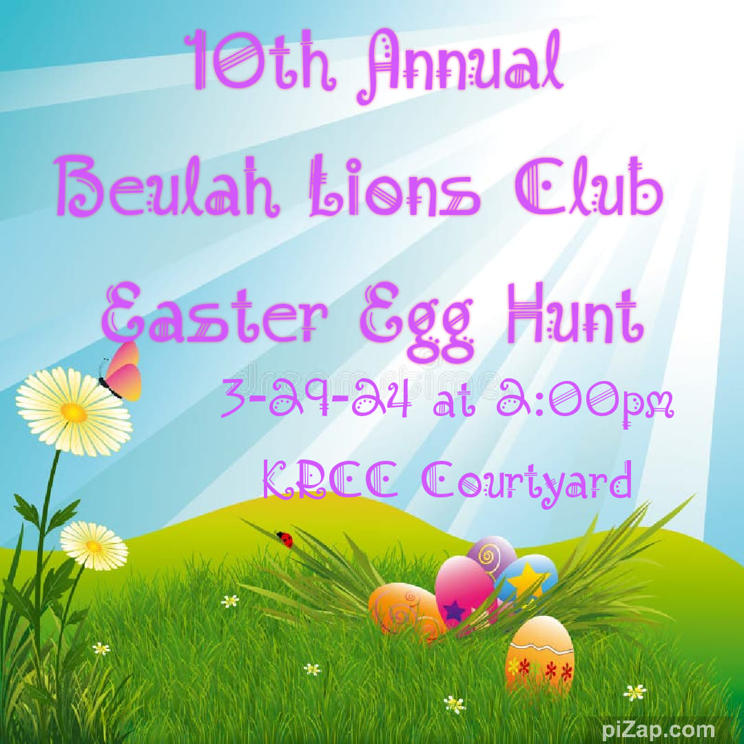 Event Promo Photo For Lions Club Easter Egg Hunt