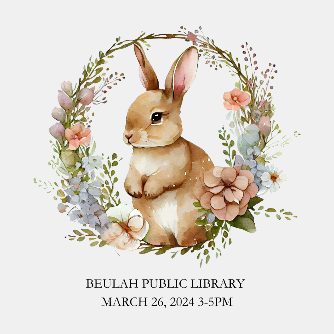 Event Promo Photo For Easter Bunny at Beulah Public Library
