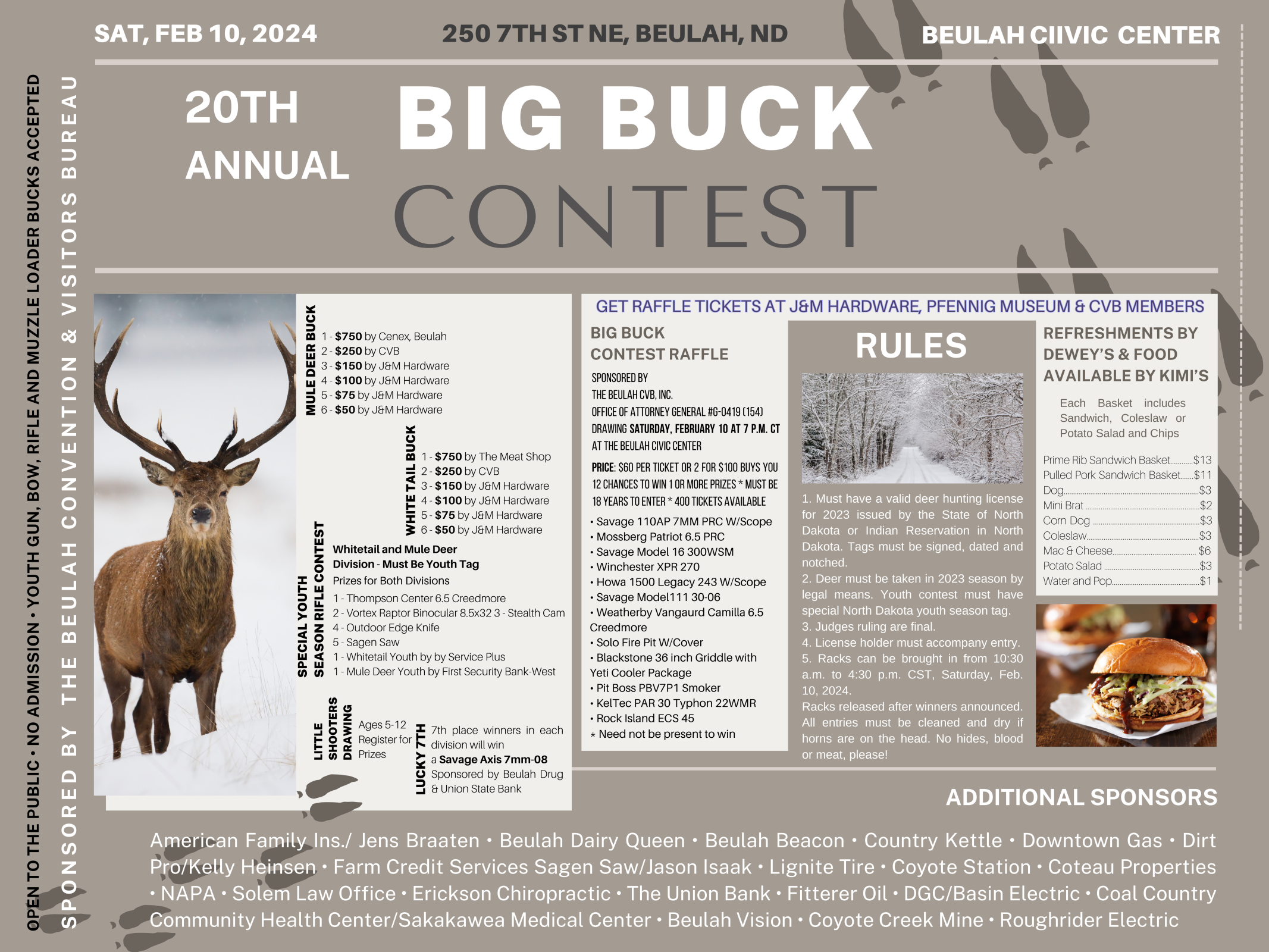 Big Buck Contest 2024 Photo