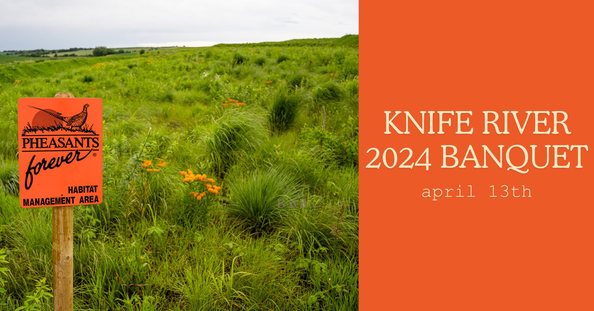 Event Promo Photo For Knife River Pheasants Forever 2024 Banquet