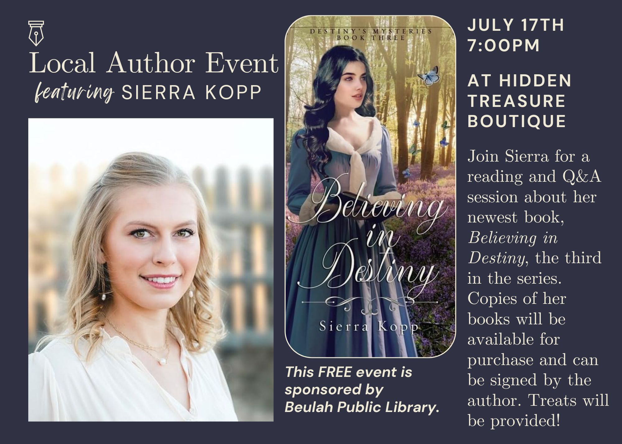 Event Promo Photo For Believing in Destiny