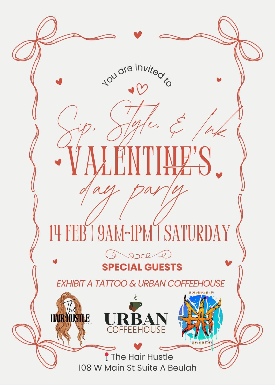 Event Promo Photo For Sip, Style and Ink