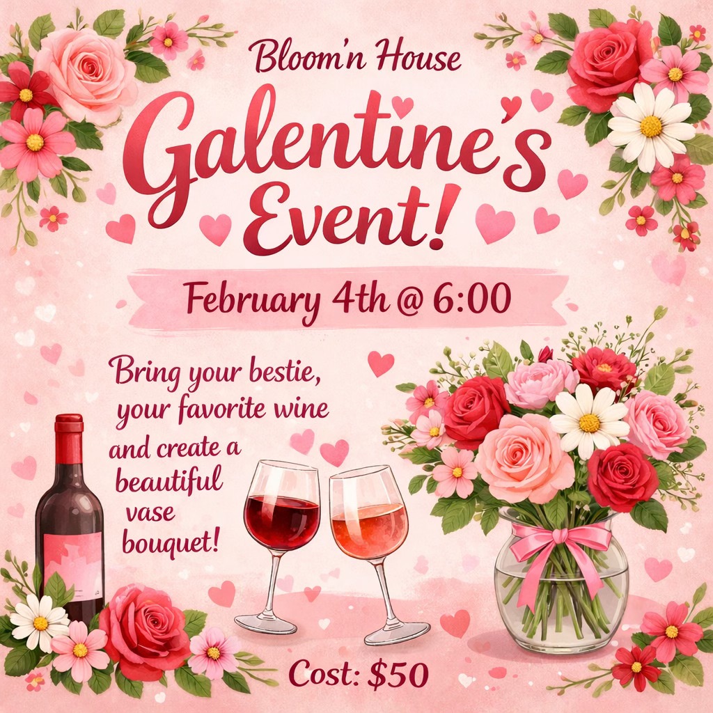 Galentine's Event at Bloom'n House Photo - Click Here to See