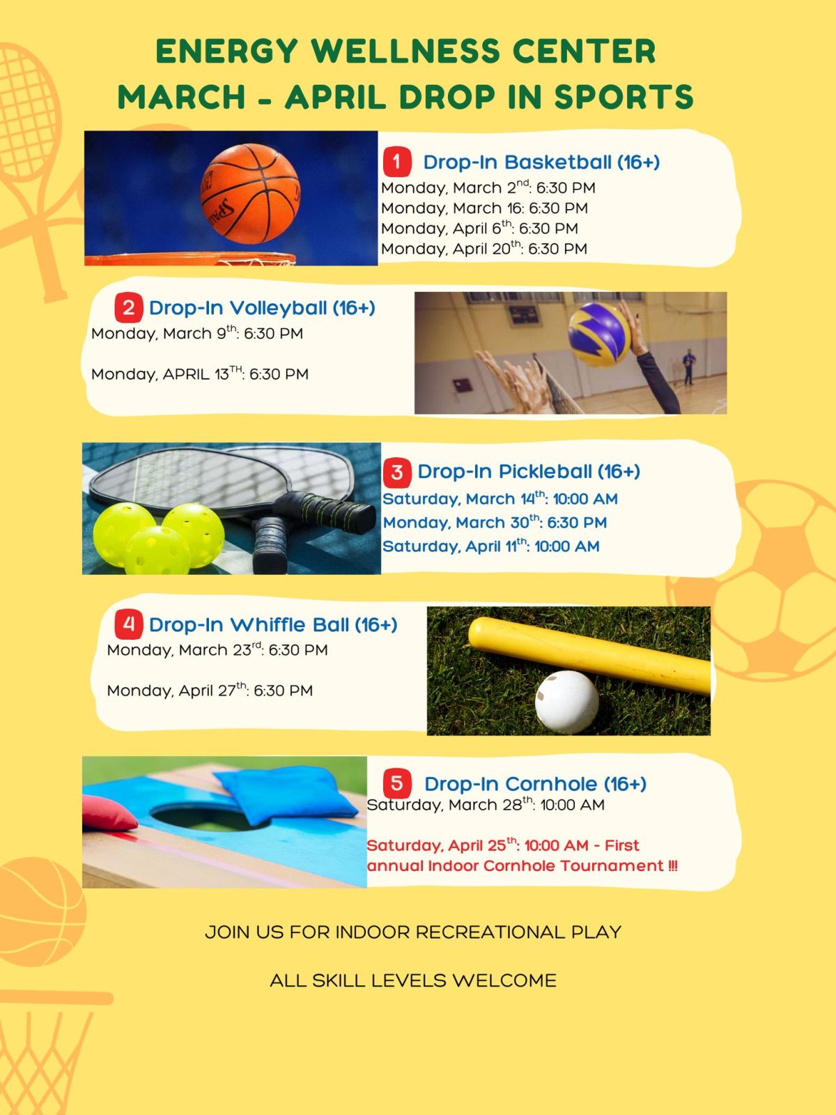 Drop-In Basketball (16+) Photo - Click Here to See